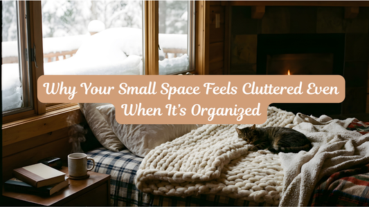 Why Your Small Space Feels Cluttered Even When Itās Organized