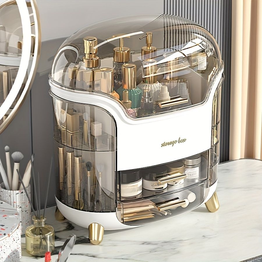 1PC desktop cosmetics storage box - Tiny Oasis Decor