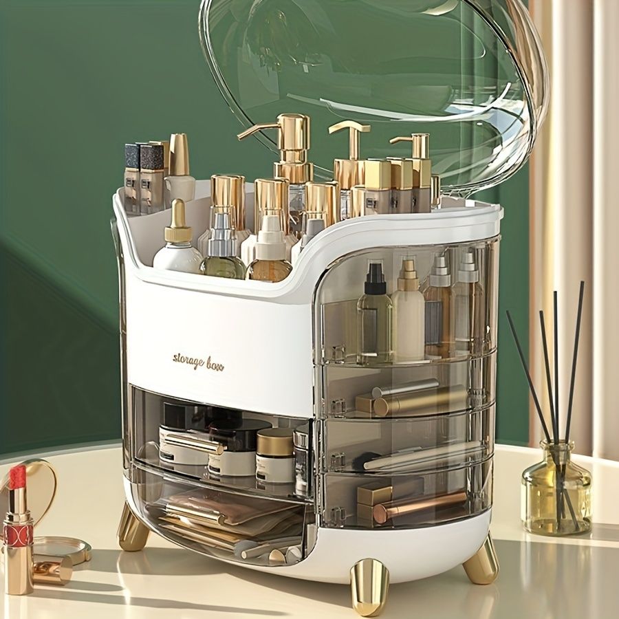 1PC desktop cosmetics storage box - Tiny Oasis Decor