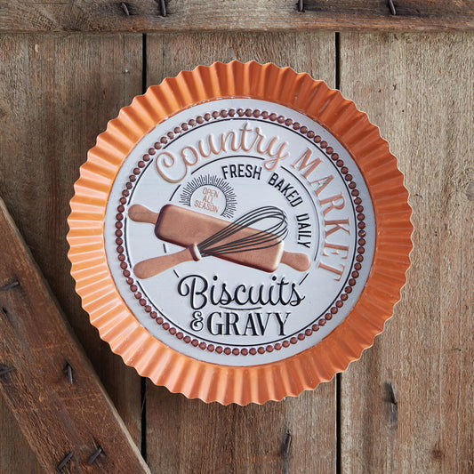 Country Market Bottle Cap Sign - Tiny Oasis Decor