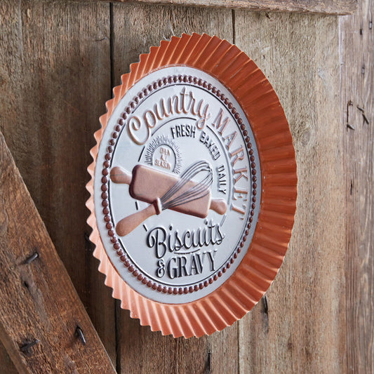 Country Market Bottle Cap Sign - Tiny Oasis Decor