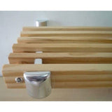 FarmHome Wooden Wall Mounted 6 Hooks Pot Rack - Tiny Oasis Decor