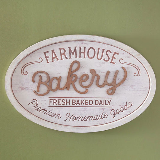 Farmhouse Bakery Wall Sign - Tiny Oasis Decor