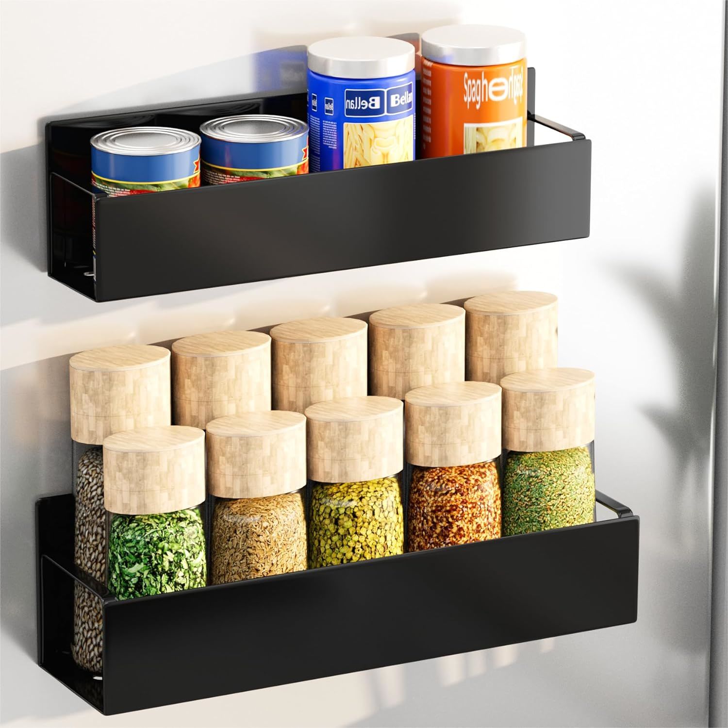 Magnetic Kitchen Storage Rack Organizers - Tiny Oasis Decor