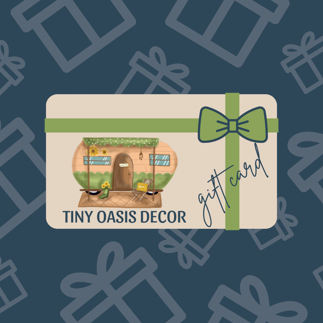 Tiny Oasis Gift Card - Tiny Oasis Decor
