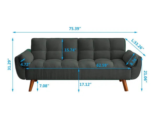 Convertible Sofa Bed for Small Spaces